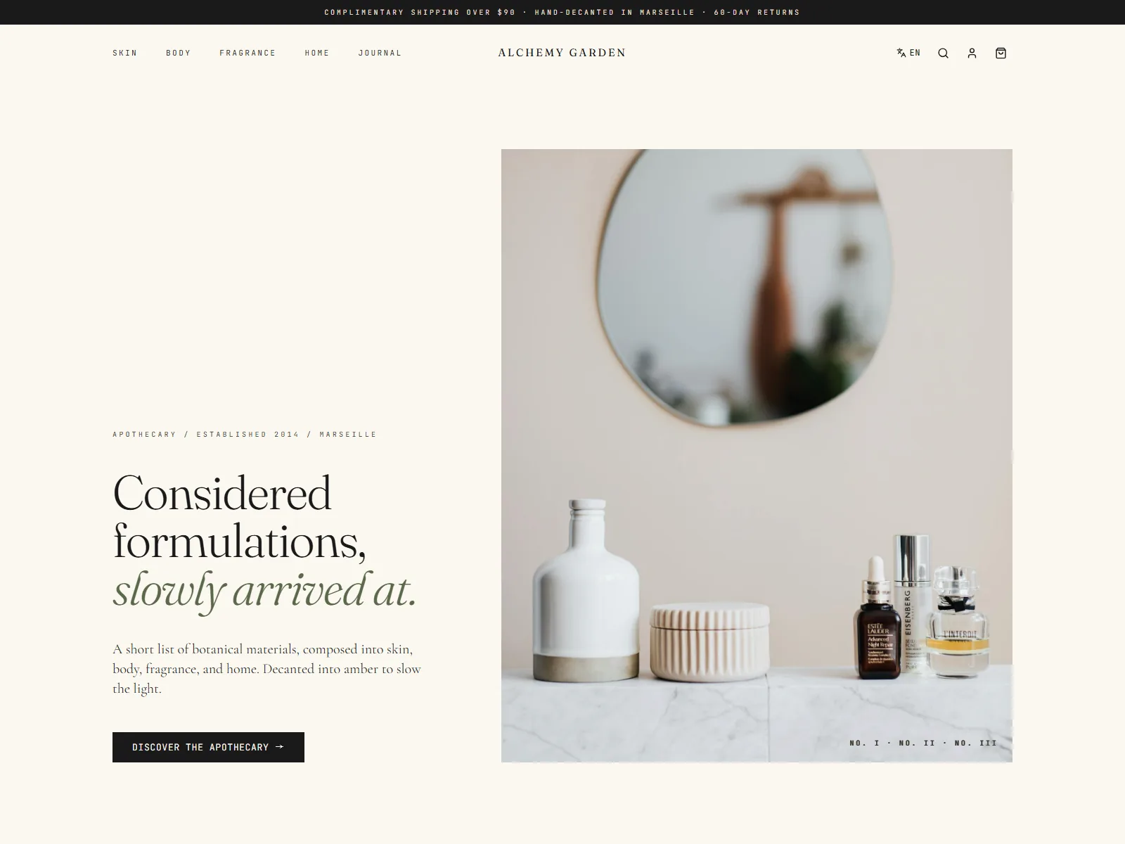 ALCHEMY GARDEN — Apothecary & Scent