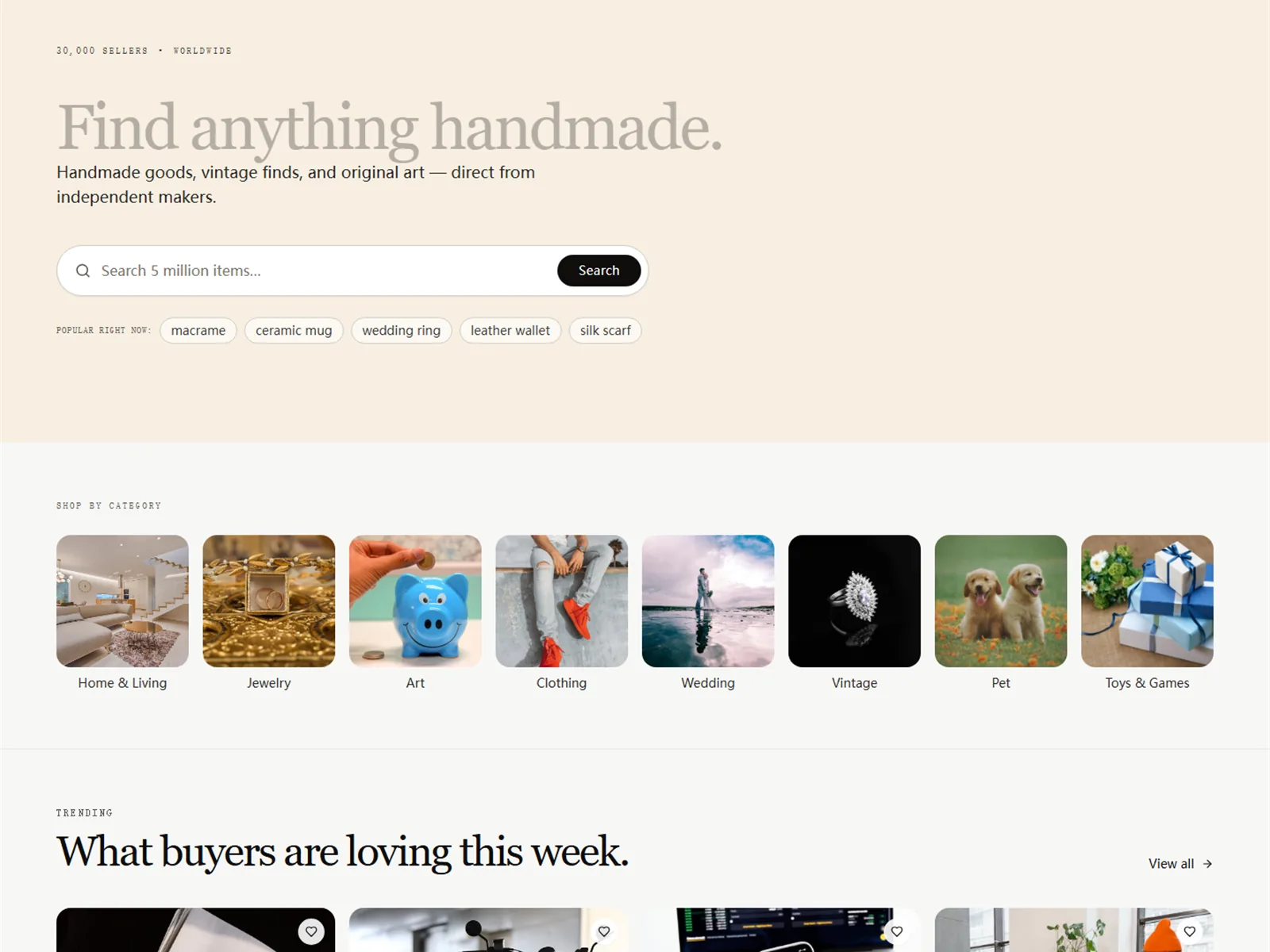 MARKET — Marketplace